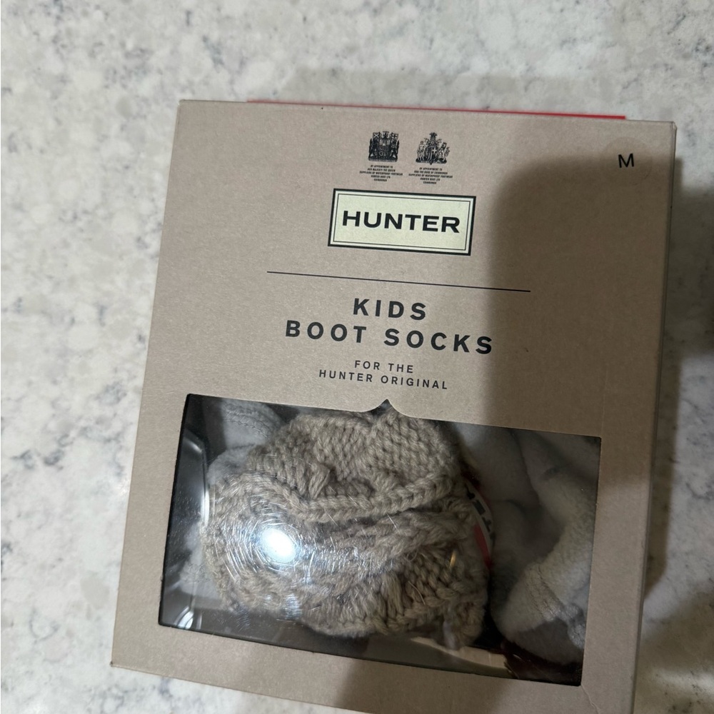 Hunter Kids Boot Socks - Tan